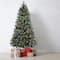 7ft. Pre-Lit Cypress Cashmere Pine Artificial Christmas Tree, Color Changing T5 LED Lights